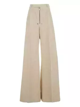 Широкие вельветовые брюки Belas Rick Owens, нейтральный