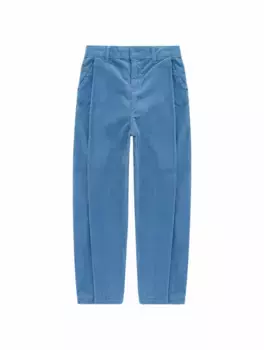 Широкие вельветовые брюки EMPORIO ARMANI, синий