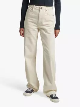 Широкие вельветовые брюки Superdry Vintage, цвет Riff White