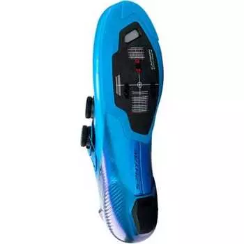 Широкие велосипедные туфли RC903 S-PHYRE мужские Shimano, синий
