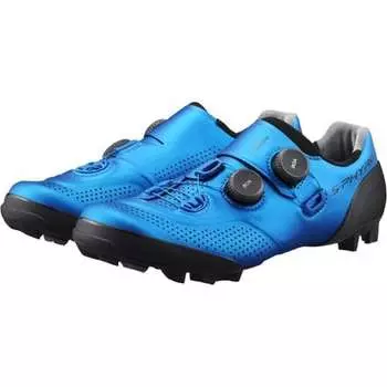 Широкие велосипедные туфли XC902 S-PHYRE мужские Shimano, синий