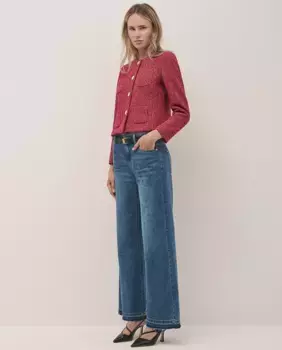 Широкие женские брюки Roberto Verino, индиго