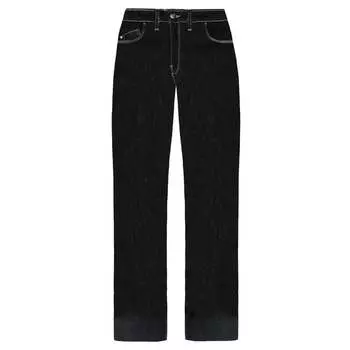 Широкие женские джинсы стандартного кроя Emporio j33 Armani, черный