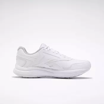 Широкие женские туфли Walk Ultra 7 DMX MAX Reebok, цвет White / Cold Grey 2 / Collegiate Royal