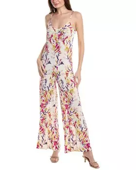 Широкий комбинезон Alpha Studio Tuta, белый