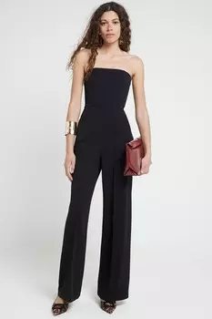 Широкий комбинезон-бандо River Island, черный