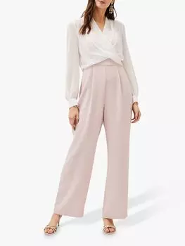 Широкий комбинезон Phase Eight Mindy, цвет слоновой кости/античная роза