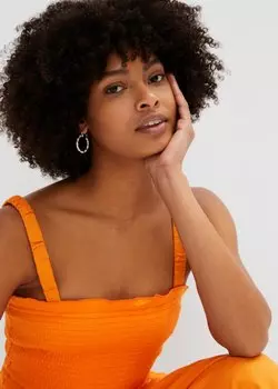 Широкий комбинезон Rainbow, оранжевый