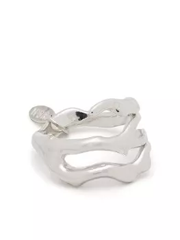 Широкое кольцо Voyages Naturalistes Wouters & Hendrix, серебряный