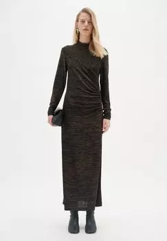 Широкое платье InWear JAFARIW WRAP, цвет bronze ombre