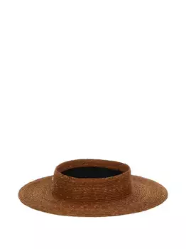 Широкополая шляпа из рафии Рани Helen Kaminski, коричневый