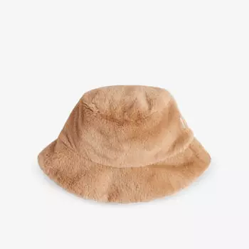Широкополая шляпа-ведро Prinnia из искусственного меха Ted Baker, цвет natural
