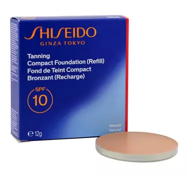 SHISEIDO SUN TAN COMP FDT NATURAL - REFILL 12G
