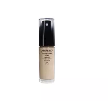 Shiseido Synchro Skin Glow Luminizing Fluid Foundation Neutral 3 SPF20 30мл
