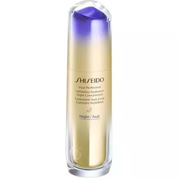 Shiseido Vital Perfection LiftDefine Radiance Night Concentrate ночная сыворотка с лифтинг-эффектом 40 мл