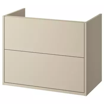 Шкаф для раковины Ikea Havback, 80х48х63 см, бежевый