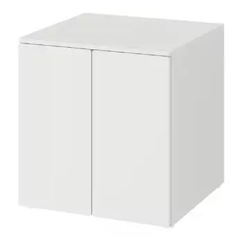 Шкаф напольный Ikea Samstad/Platsa 60X57X63 см, белый