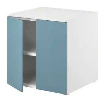 Шкаф напольный Ikea Samstad/Platsa 60X57X63 см, синий
