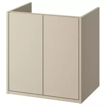 Шкаф под раковину Ikea Havback, 60х48х63 см, бежевый