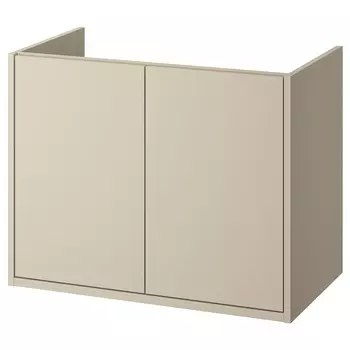 Шкаф под раковину Ikea Havback, 80х48х63 см, бежевый