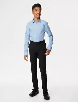 Школьные брюки скинни для мальчиков (2–18 лет) Marks & Spencer, черный