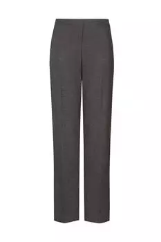 Школьные брюки стандартной посадки для старших классов David Luke, серый