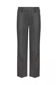 Школьные брюки узкого кроя David Luke, серый