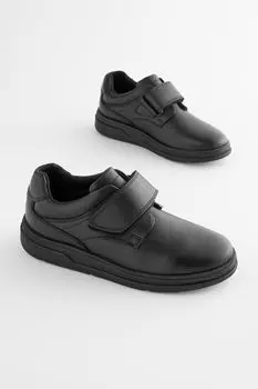 Школьные туфли с ремнем Next, черный