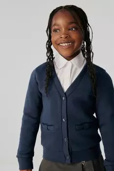 Школьный кардиган Clarks, синий