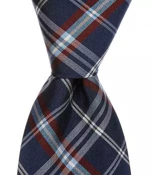 Школьный плед Roundtree & Yorke 3 3/8 Шелковый галстук, синий