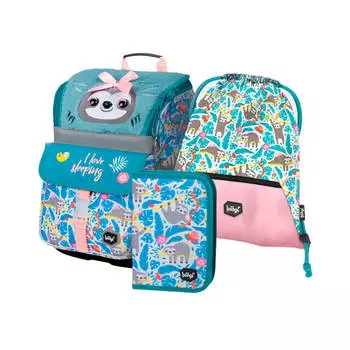 Школьный портфель Zippy Sloth с наполнением, Baagl