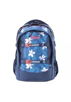 Школьный рюкзак 2be со светоотражающими элементами, цвет Blau-Mehrfarbig