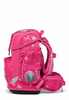 Школьный рюкзак CUBO 5-TEILIG Ergobag, розовый