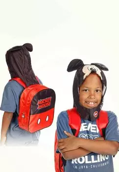 Школьный рюкзак DISNEY MICKEY MOUSE CLEVER HOODED Karactermania, черный
