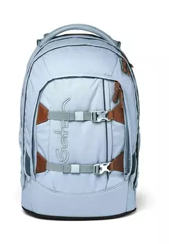 Школьный рюкзак, компрессионные ремни, двухсторонняя молния для детей Satch, светло-голубой