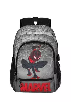 Школьный рюкзак MARVEL SPIDERMAN SPIN FIGHT Karactermania, серый