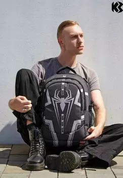 Школьный рюкзак MARVEL SPIDERMAN TOWN Karactermania, черный