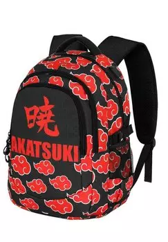 Школьный рюкзак NARUTO KANJI PLUS RUNNING Karactermania, черный