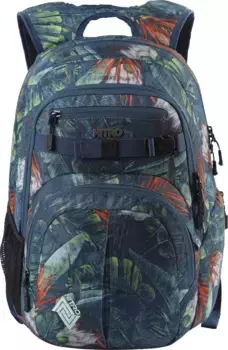 Школьный рюкзак NITRO "Погоня", повседневный рюкзак, рюкзак для отдыха, учебы, работы и путешествий, цвет Tropical