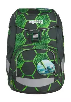 Школьный рюкзак pack - VolltreffBr, регулируемая по высоте система переноски, магнитная застежка ergobag, зеленый