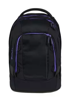 Школьный рюкзак, подкладка на спине, двусторонняя молния Satch, фиолетовый