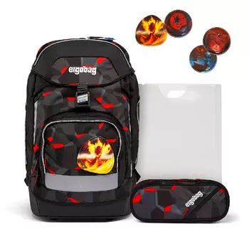 Школьный рюкзак с наполнением Ergobag, темно-серый