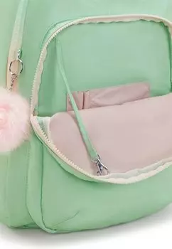 Школьный рюкзак SEOUL LAP Kipling, светло-зеленый