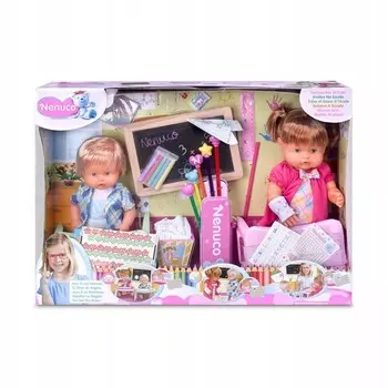 Школьный забавный набор Nenuco с 2 куклами