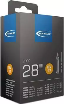 Шланг #17 (28 дюймов) 40 мм SCHWALBE, черный / черный / серебристый