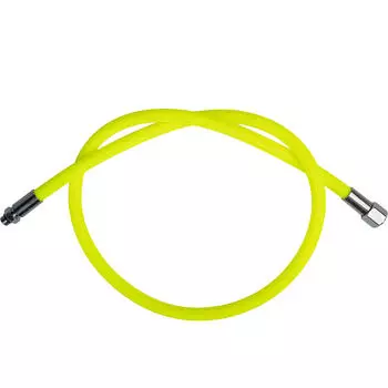Шланг MP octopus для подводного плавания Hyperflex плетеный неоново-желтый 100 см SUBEA, неоново-желтый