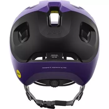 Шлем Axion Race Mips POC, цвет Sapphire Purple/Uranium Black Metallic/Matte