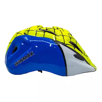 Шлем детский Carebull Winmax Bicycle Spiderman 4-10 Years Old, зеленый