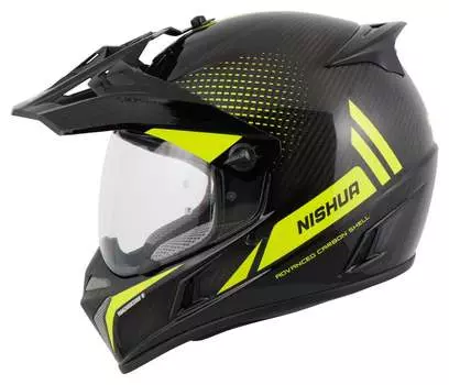 Шлем для кросса и эндуро Enduro Carbon Endurohelm Nishua, мультиколор