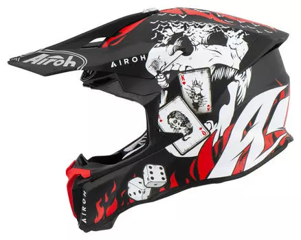 Шлем для кросса и эндуро Twist 2.0 Hell Matt Airoh, мультиколор